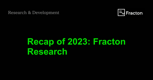 Recap of 2023: Fracton Research