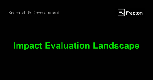 Impact Evaluation Landscape